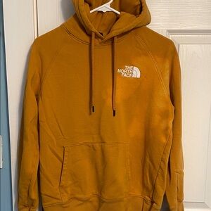 The North Face Men’s Mustard Yellow Hooded Pullover